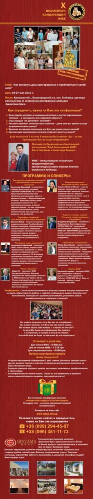 Ювілейна Конференція WISE 2012